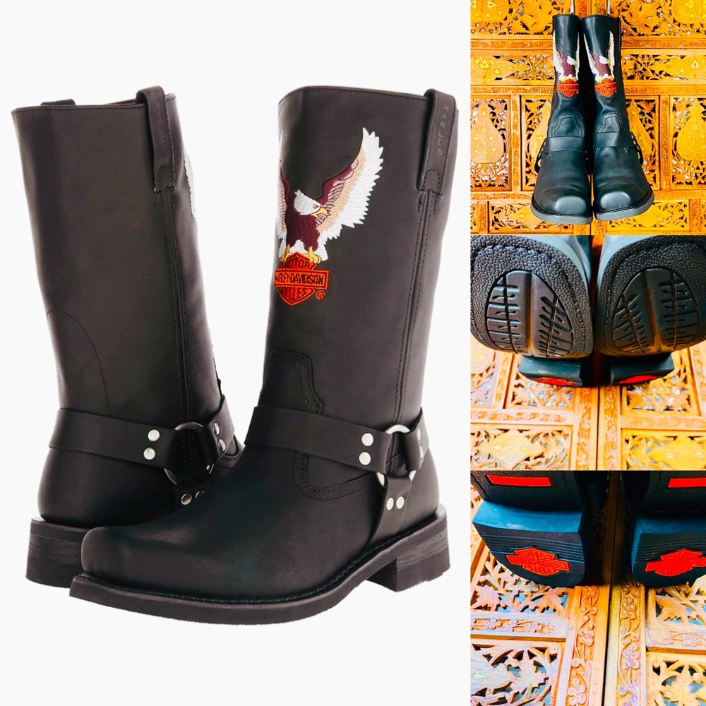 Harley-Davidson Darren Mens Motorcycle Boots